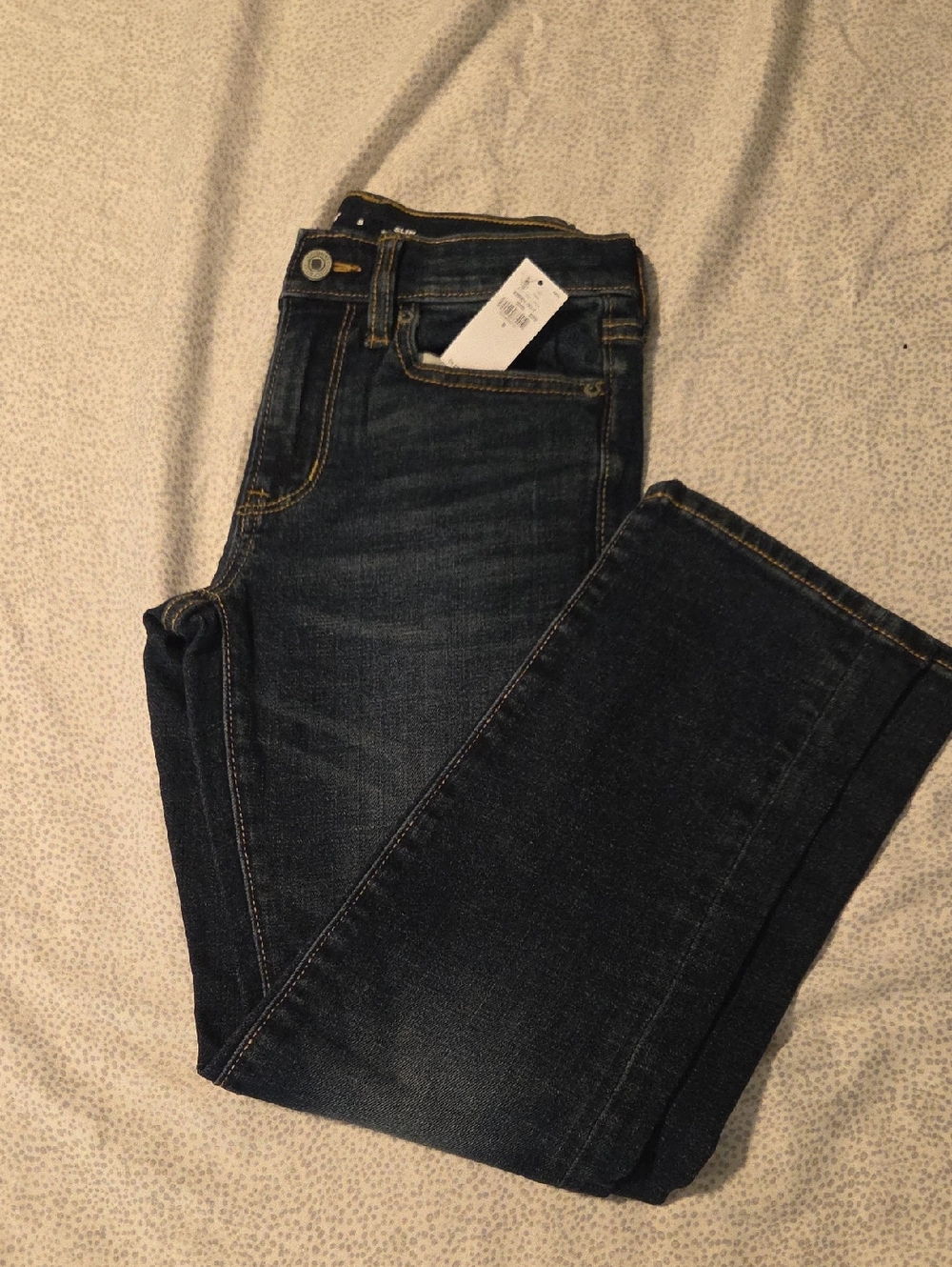 Dark Wash Slim Jeans - Classic Indigo
